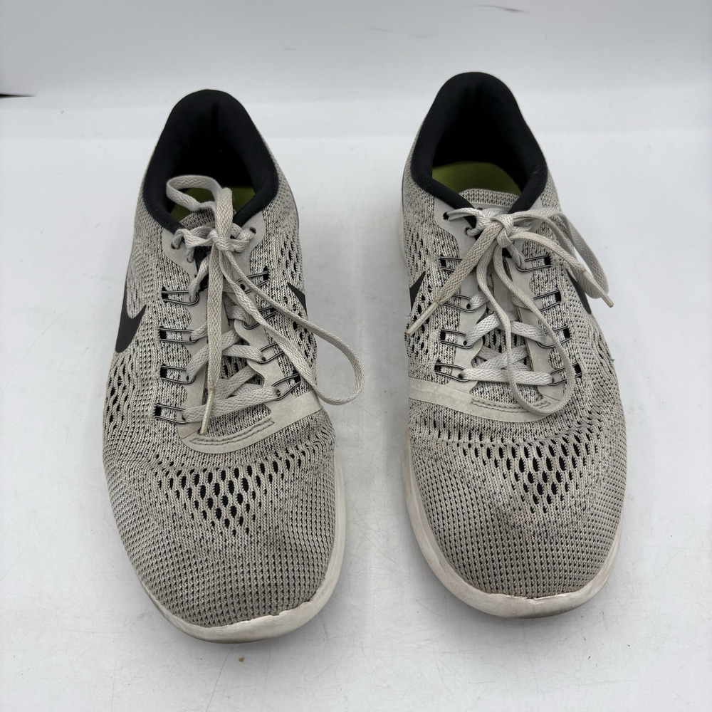 Nike Shoes Mens Size 8 Free RN Knit Mesh Grey Sneakers Run Walk Gym 831508-101 - Picture 6 of 11